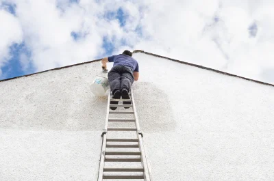 Peinture extérieure à Olcani — façades et ravalement
